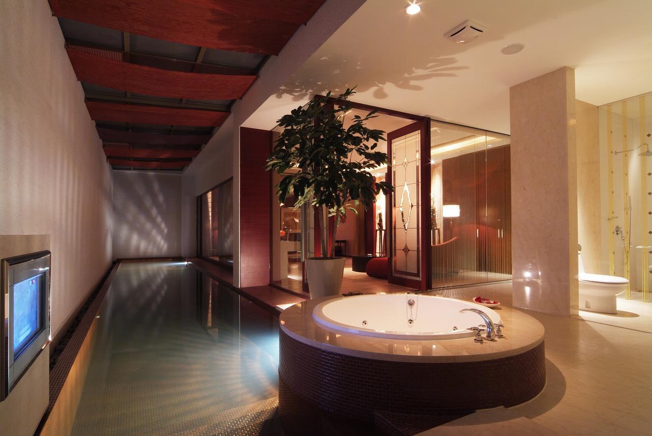 Lu Kang Villa Spa 鹿港鎮 エクステリア 写真